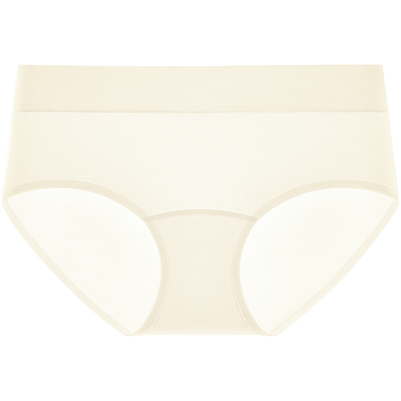 Agujero de ventilación, seda de hielo, entrepierna larga, entrepierna de algodón puro, entrepierna antibacteriana, seda de hielo, verano, nuevas chicas, cintura media, calzoncillos de mujer