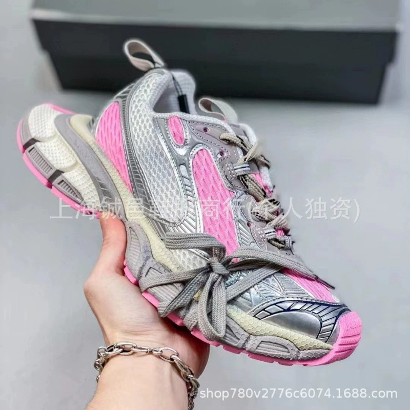 Высокие ботинки B home 3XL кроссовки 10-го поколения daddy shoes сетчатая шнуровка низкий топ полукаталог ретро кроссовки для бега