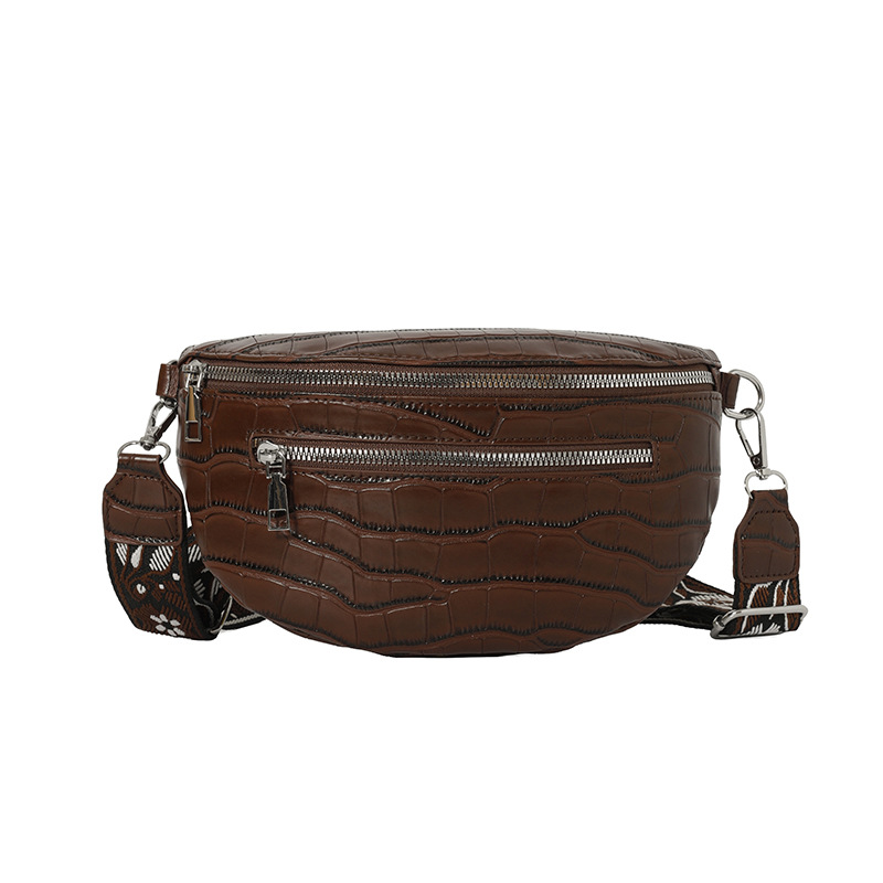 Bolso para mujeres 2026 nuevo estilo transfronterizo de alta calidad bolso de cintura de piedra de alta calidad retro versátil bolso de hombro