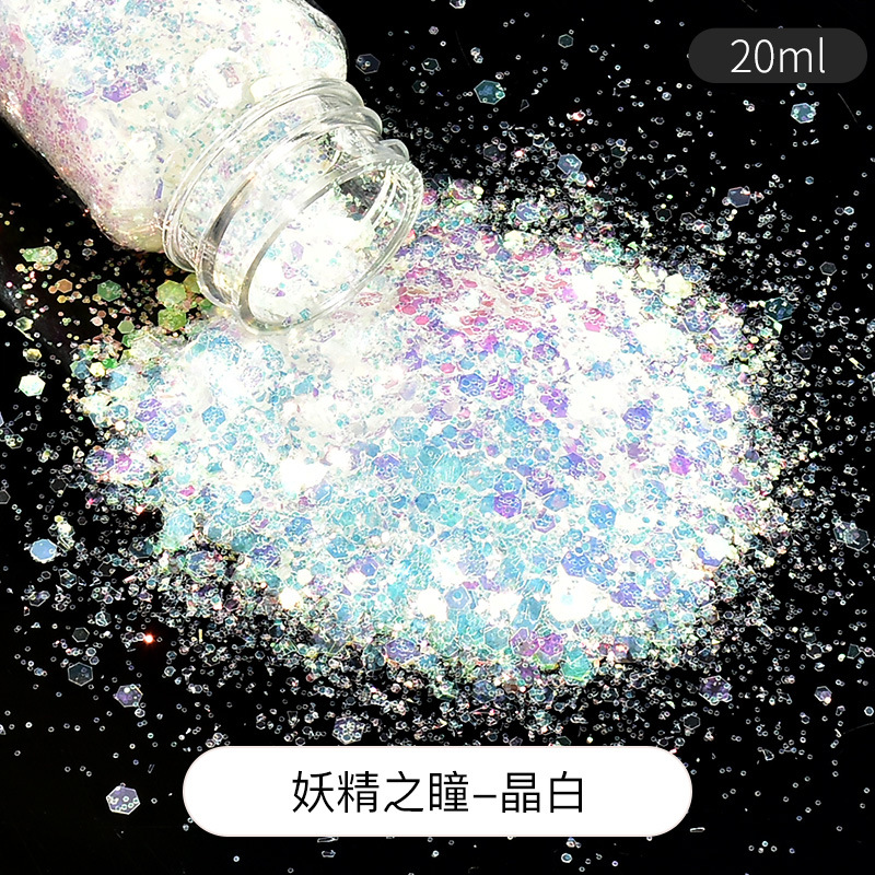 polvo brillante DIY material sequinilla goteo AB molde resina UV aceite Mahjong relleno joyas auriculares ilusión