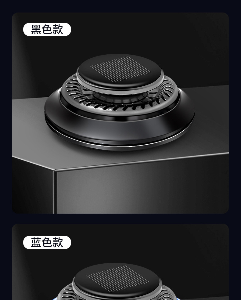 Cross-Border Ufo-Shaped Car Gift Rotating Aromatherapy Car Decoration Perfume High-End Elegant Long-Lasting Fragrance