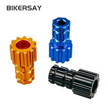 自行车一体中空牙盘螺纹式曲柄盖拆装工具 梅花曲柄盖铝合金扳手