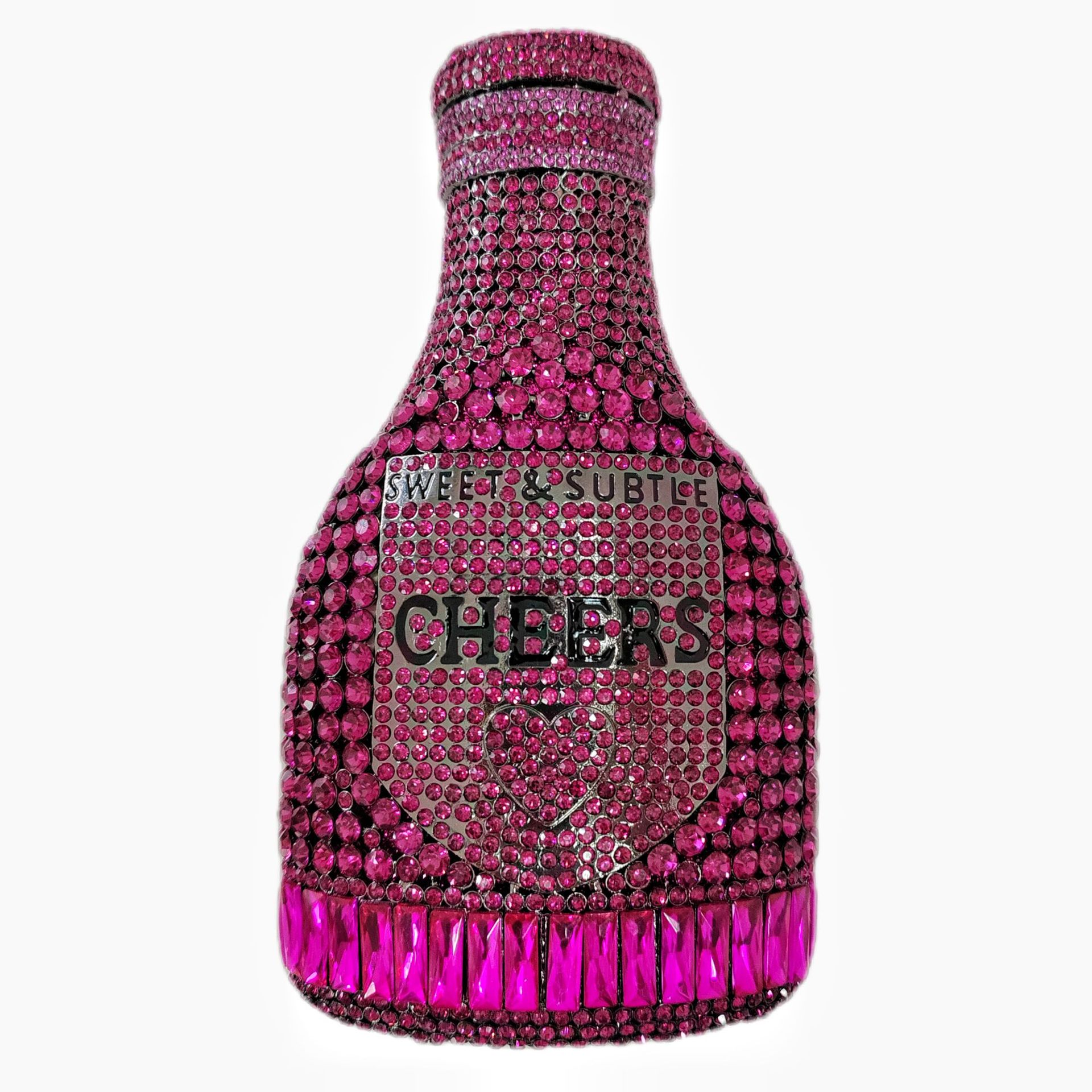 Bolsa de botella transfronteriza nueva botella de vino con diamantes bolsas de cena de fiesta vestido de noche bolsas de diamantes de mujer
