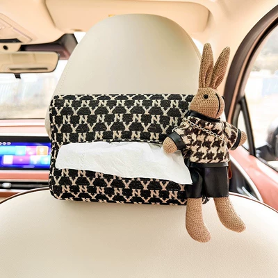 Room Fabric Hanging Tissue Box Car tissue box/set