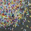 Glass gravel-mixed color