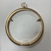 现货供应大中小圆形口金 全模无接口铁铰 球形晚装包手袋铰
