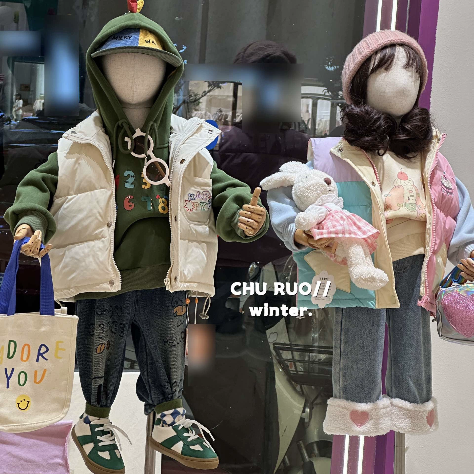 Хучжоу Чжили детская одежда хвост физический магазин в прямом эфире