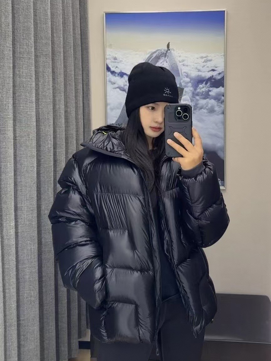 25 años de nueva serie de sol pequeño GT5000 plumón 90 blanco de seda para hombres y mujeres calentamiento impermeable ropa de montaña