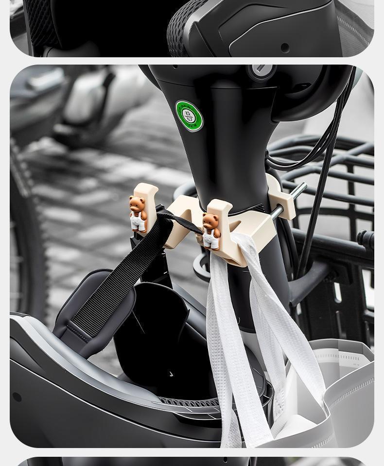 Universal front-mounted electric vehicle hook for Yadi, Aima, and Yuan Universe Tangdou electric bicycles, strong load-bearing capacity
