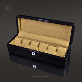 东与西 碳纤皮木胚机械表盒手表盒收纳盒表箱WB741