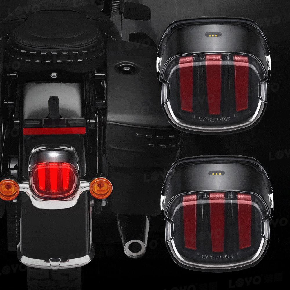 Cross border hot sale suitable for Harley Motorcycle LED tail light motorcycle signal light eagle claw tail light
