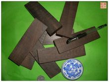 紫光檀 黑檀刀把 木料 贴片料 刀柄料 东非黑黄檀 平安牌料