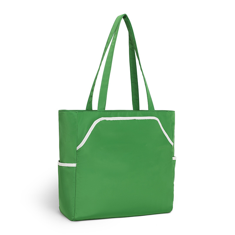 Bolsa de tenis de hombro único de gran capacidad de almacenamiento bolsa de pelota picada de alto valor facial de mujeres al aire libre bolsa de bádminton de hombro