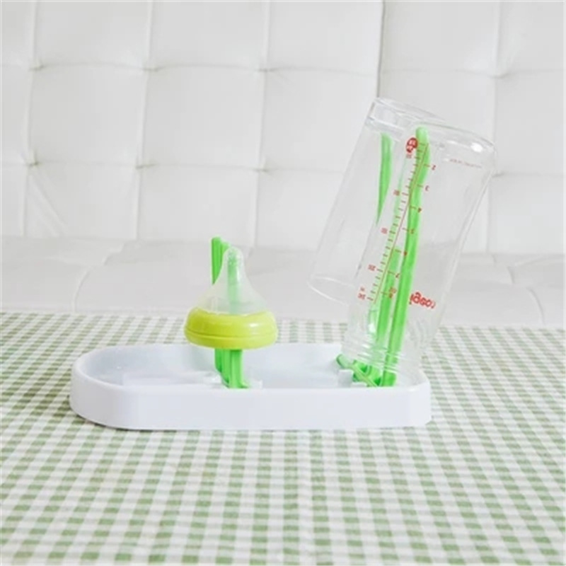 Creativo plegable encogimiento bebé botella de drenaje rack de secado rack cocina drenaje rack botella rack
