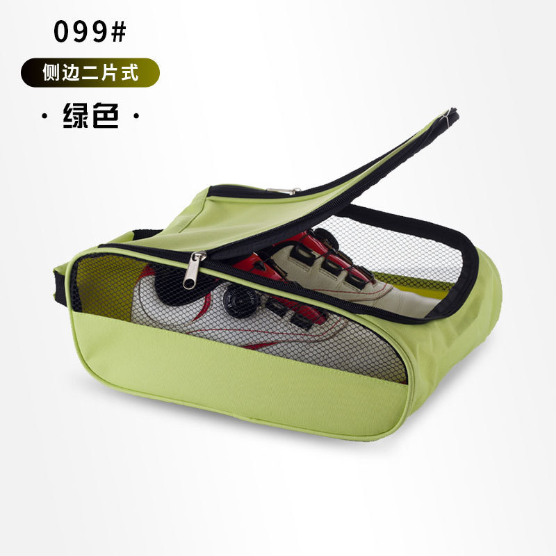 Bolsa de golf de Venta caliente global bolsa de viaje Bola de almacenamiento a prueba de polvo transpirable conveniente bolsa de zapatos de golf entrega de una sola pieza