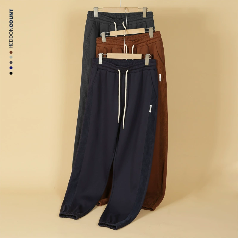 Dengjue мужской воздушный слой легко позаботиться о брюках для ног