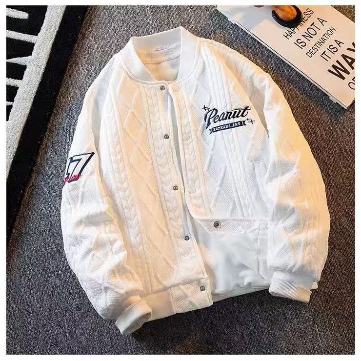 QFV507045555501<2 Baseball- und Pilotenjacke für Herren, Frühjahr 2024, bestickt, neuer Stil, Herbstbekleidung_voghion.com
