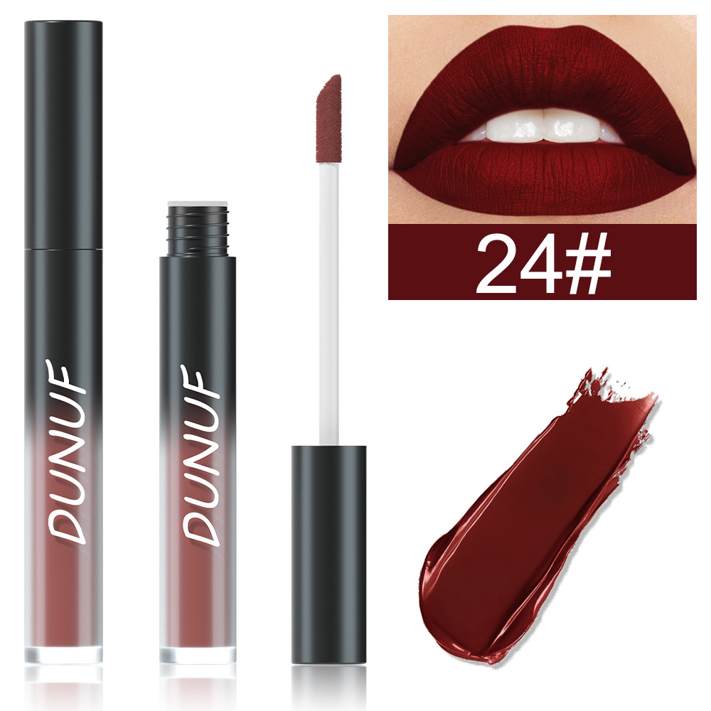 Check it out! Link Disclaimer - Exclusive for Foreign trade :DUNUF 32-color Multi-purpose matte long-lasting Lip gloss undefined