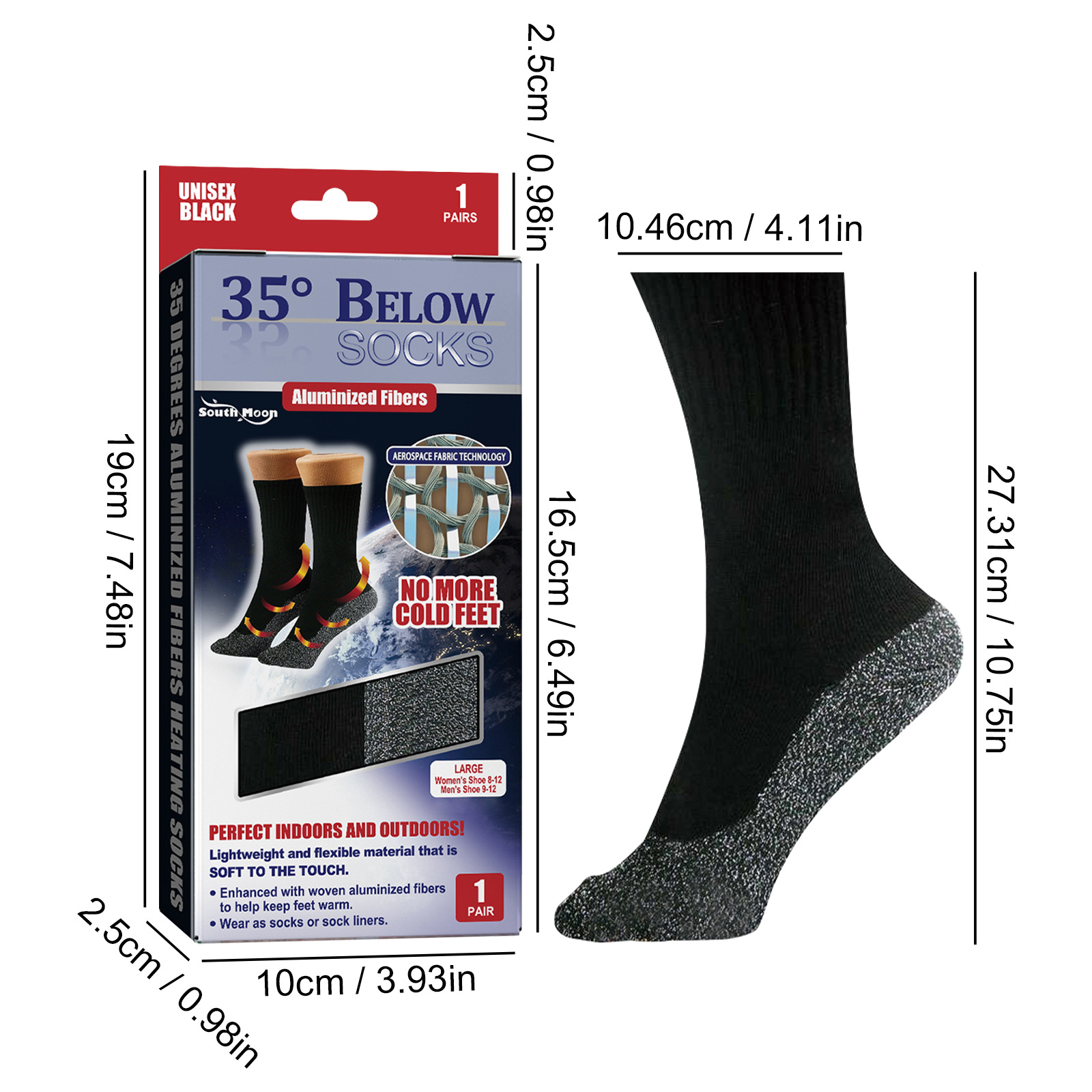 South Moon Heating Socks