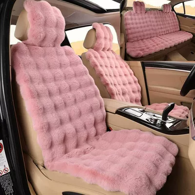Winter, Non-Slip, Warm, Faux Rabbit Fur – Wool pad