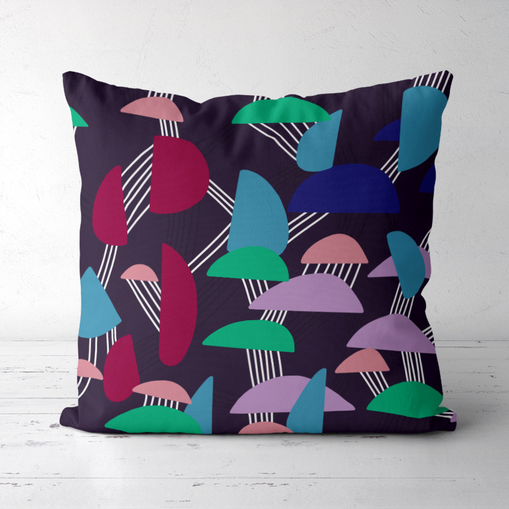 Abstract Pattern Series Fashion Pillowcase Fabric Sofa Cushion Cover Home Pillowcase display picture 8