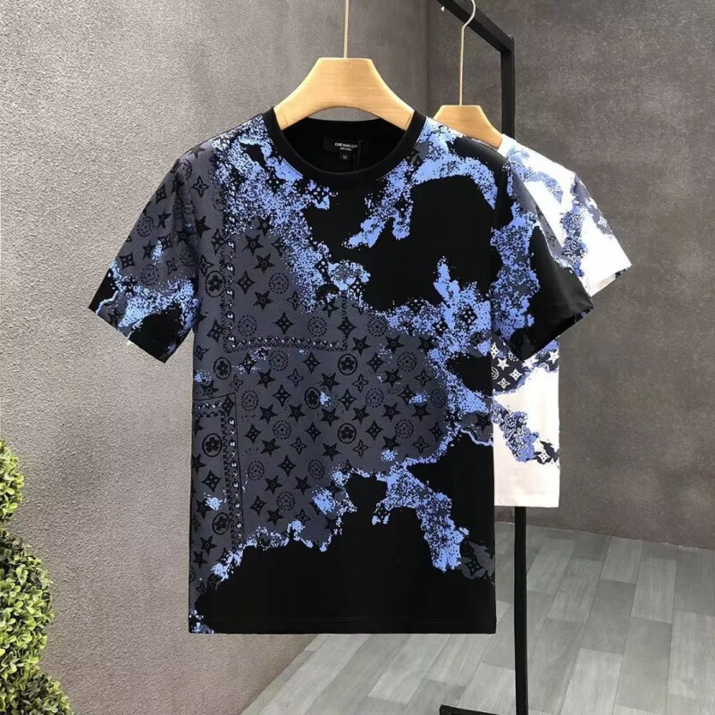 Temperament Japanese Style Youth Popular T-shirt Boys Summer Round Neck City Style Fashion Brand Full Star Standard Short Sleeve