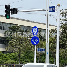 交通信号灯杆成套红绿灯系统道路监控杆测速杆F型标志杆智能感应