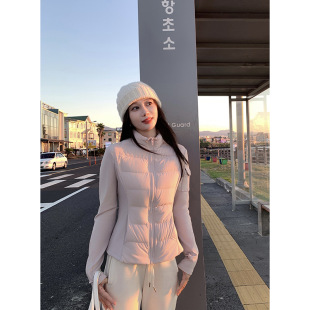 Baishuwang Lulu Casual Same Style/90 White Duck down Lightweight down Jacket Women's Classy Women's 2024 Slim Jacket