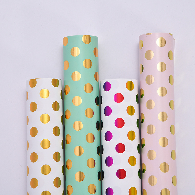 Papel de regalo de vacaciones fábrica al por mayor caja de regalo de cumpleaños papel de embalaje de regalo papel de embalaje de impresión de diseño simple
