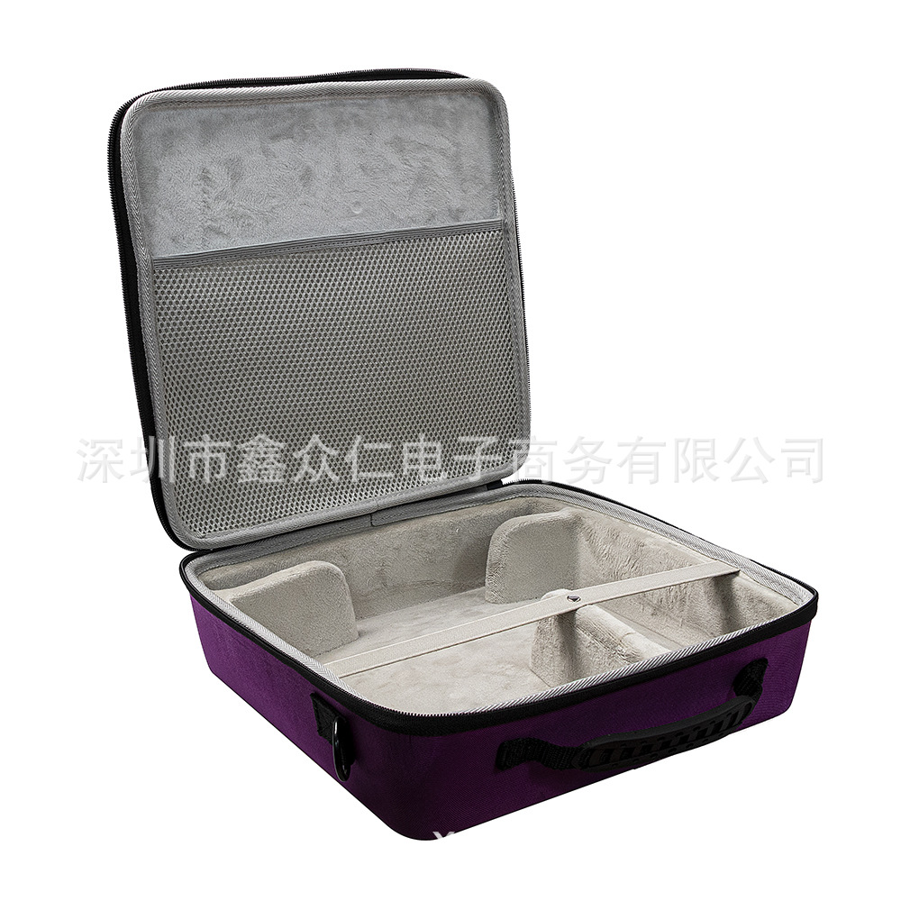 适用于儿童识字卡收纳盒 手提汽车标志认知卡片存储袋 硬质卡通盒