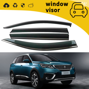 Suitable for 09-15 Peugeot 206 207 301 307 308 408 508 Door Rain Shield Modification Decoration