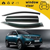 Подходит для Peugeot 2008, 3008, 4008, 5008 2017-2020 годов выпуска: накладки на дверные и оконные дождевики, тюнинг, декор.