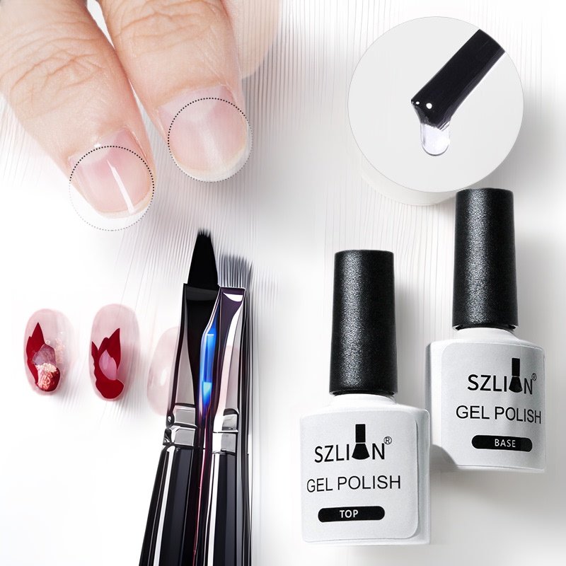 Japanese-style disposable tempered sealing layer long-lasting nail polish glue removable primer nail polish functional glue cat eye glue TOPBAES