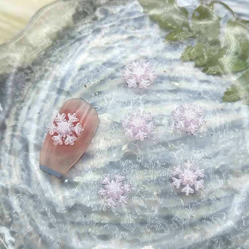 보라색 눈송이/9mm