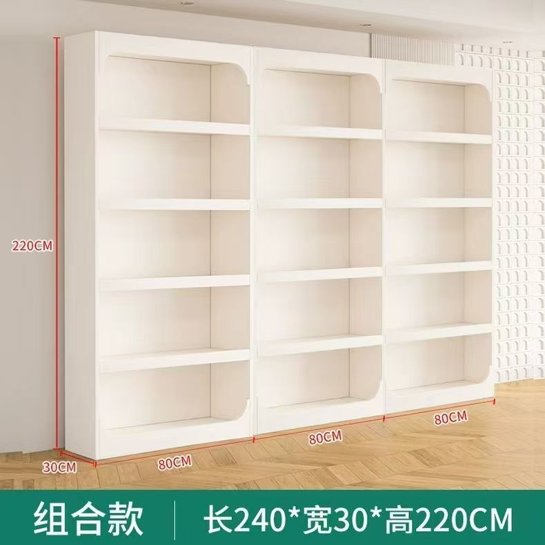 展示柜产品化妆品货架样品美容院置物架美甲多层玻璃门陈列柜子|undefined