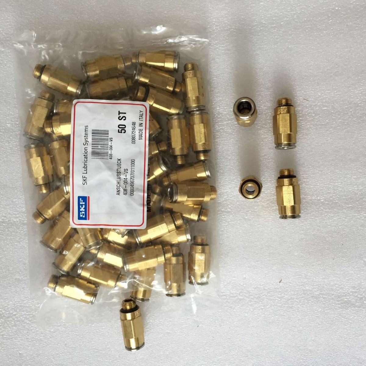 【官方授权】SKF VOGEL /褔鸟/快插接头408-004-VS