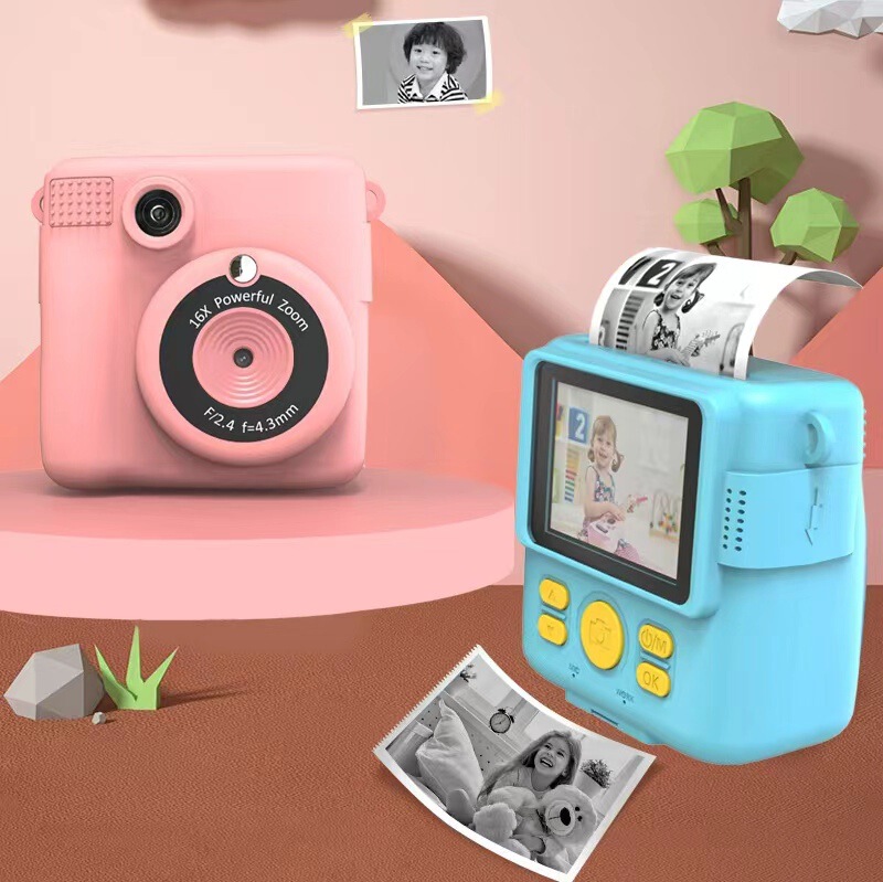 Source manufacturer, PORD children's camera, high-definition printing, photographing, video recording, instant shooting, factory shipment, cross-border explosion