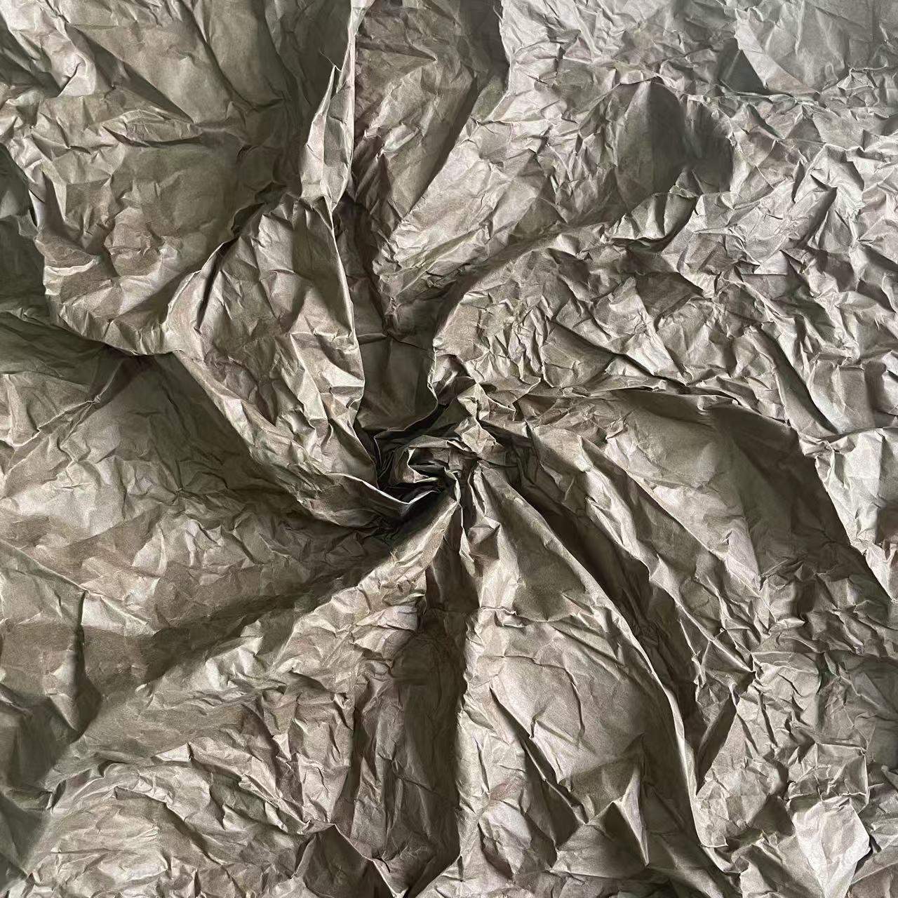 Papel de frotación a mano y papel arrugado, papel teñido de flores, material de flores, papel de textura, ramo de flores de papel plegado a mano, boda