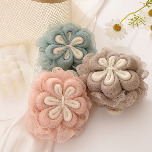 Bath Ball Wholesale Home Bathroom Personal Cleaning Bath Flowers Soft and Comfortable Bath Towels Foaming Bath Supplies