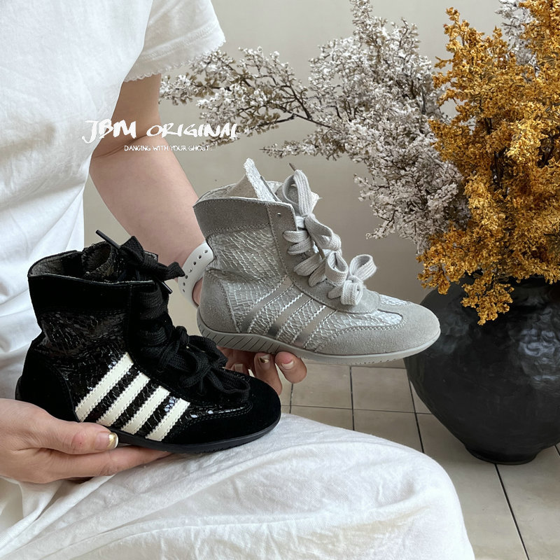 JBM正品批发秋冬新款潮鞋儿童高帮运动鞋男女童休闲短靴|undefined