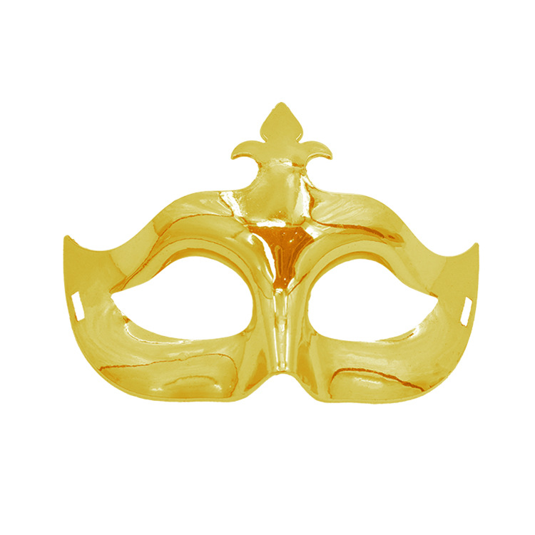 Máscaras de flecha galvanizadas transfronterizas de mitad de cara Halloween para adultos máscaras de fiesta de carnaval props al por mayor TK