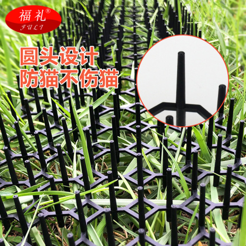 Cross-border supply 49cm long anti-cat spike nail household sofa anti-cat climbing isolation cat deterrent barrier anti-cat spike mat