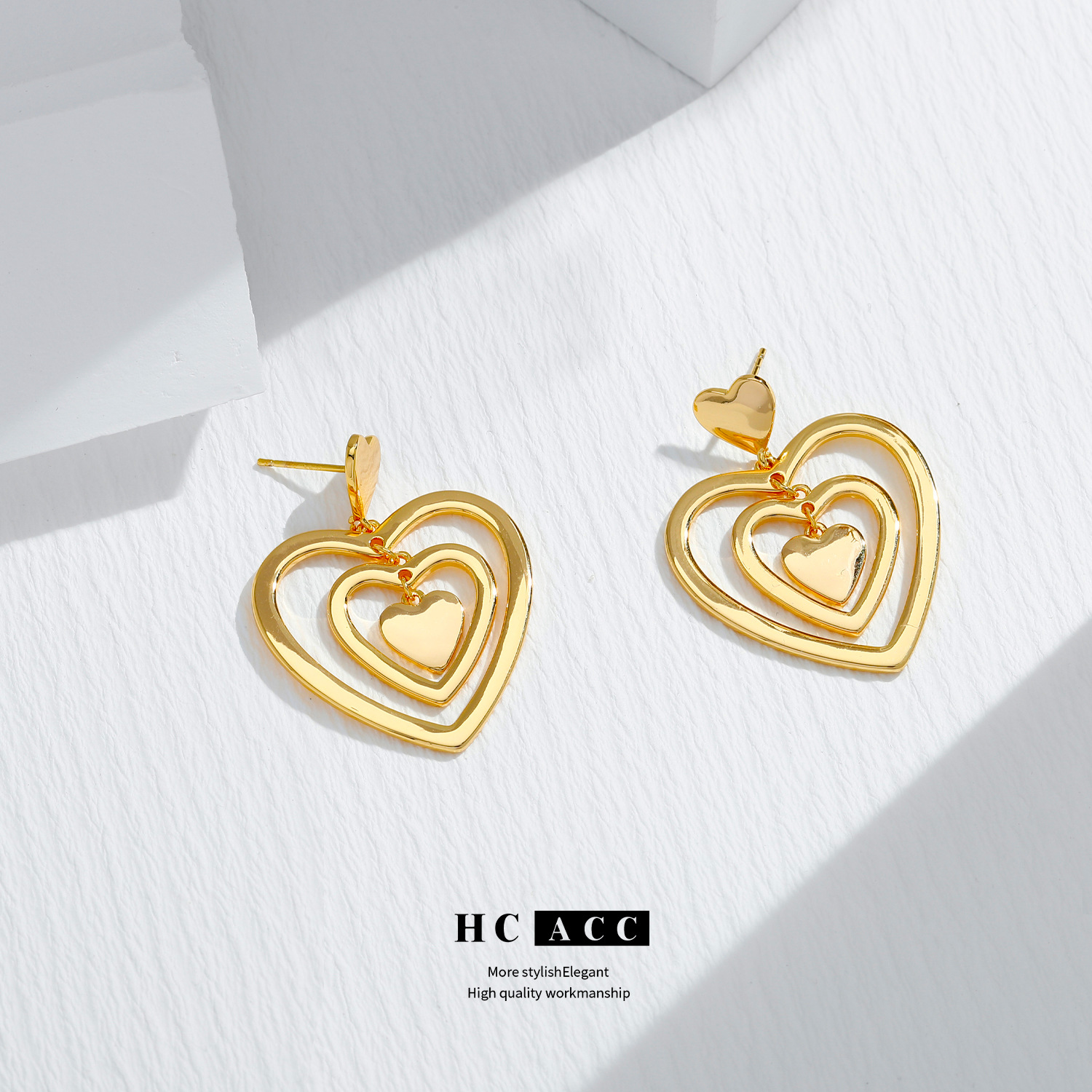 amazon-hot-selling-fashion-love-earrings-high-grade-niche-multi-layer-design-versatile-metal-geometric-female-earrings