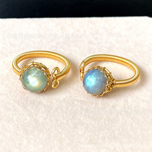 14k������������ ��Ȼ�ҹ�ʯ ����ʯ ���¹��ָ ���� ��Ʒ