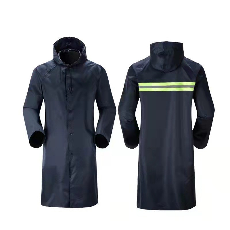 Fábrica de comercio exterior al por mayor impermeable grueso impermeable traje de pantalón montar todo el cuerpo anti-lluvia vehículo eléctrico reflectante impermeable dividido