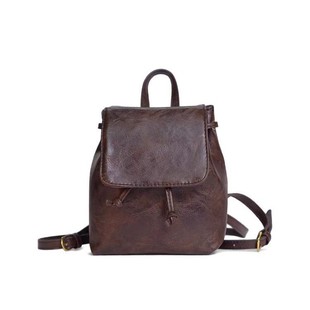 (Cross-border trading), backpack, one-shoulder bag, shoulder bag, travel bag, brown retro school bag, women's style, American style