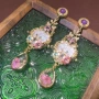 水滴跨境热销法式耳坠