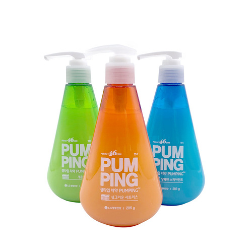 LG Biaopai Pin pumping pressurized liquid toothpaste with mint flavor, 285g, imported from South Korea