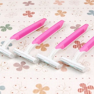 Manual Shaver women's hair scraper private leg hair armpit hair remover 3-layer blade knife head bulk