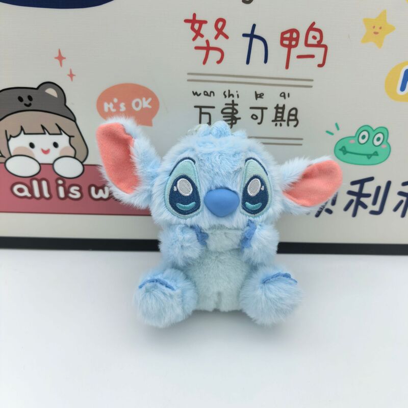 かわいいステッチぬいぐるみキーホルダーぬいぐるみペンダントおもちゃ人形誕生日ギフト人形スクールバッグペンダント|undefined